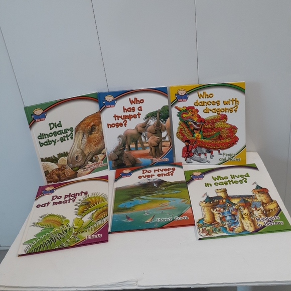 6 Southwestern Advantage Ask Me Books Lot Of 6 - Picture 1 of 16